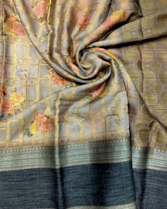 CHANDERI SILK FANCY SAREE